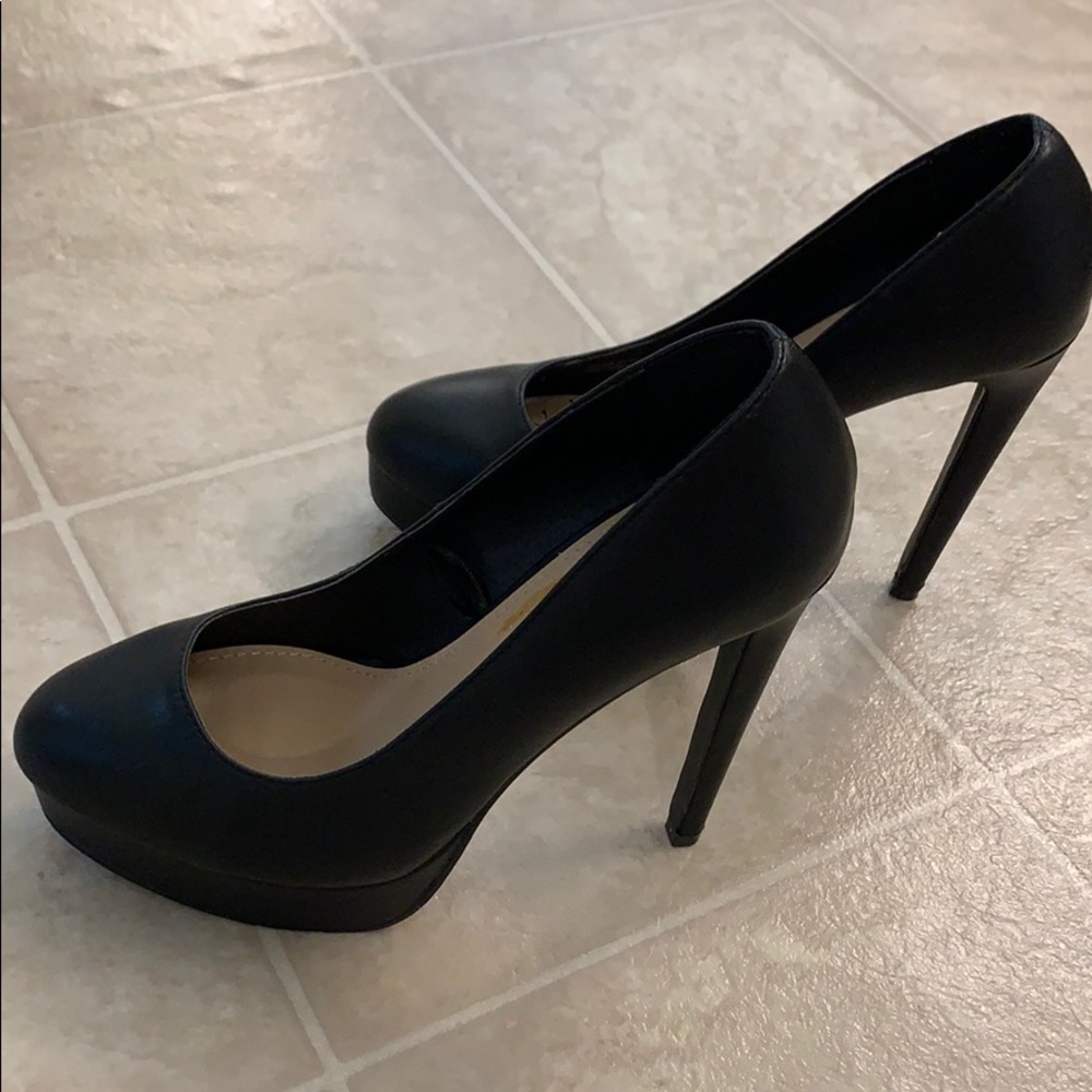 Black heels. Heels are in great condition!